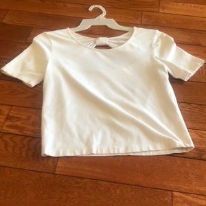 Boxy Cutout T-shirt, L